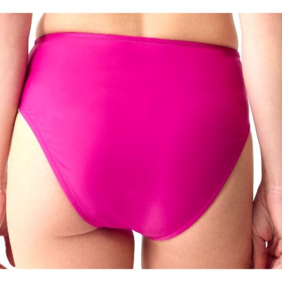 J. Crew Hallie High Waist Bikini Swim Bottom In Fuchsia Size XS - Picture 11 of 11